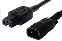PREMIUMCORD IEC320 C14–C15 pagarinātājs 2 m Photo 1