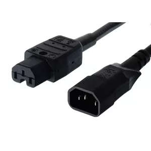 Сетевой удлинитель PREMIUMCORD IEC320 C14 на C15, длина 2 м