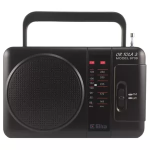 Portable Radio Eltra TOLA 3 Analog Black