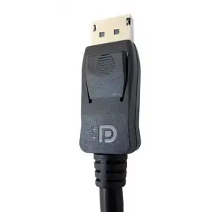 DisplayPort cable TECHLY ICOC DSP-A14-010NT, 1 m, DisplayPort–DisplayPort, black, 7.3 mm diameter