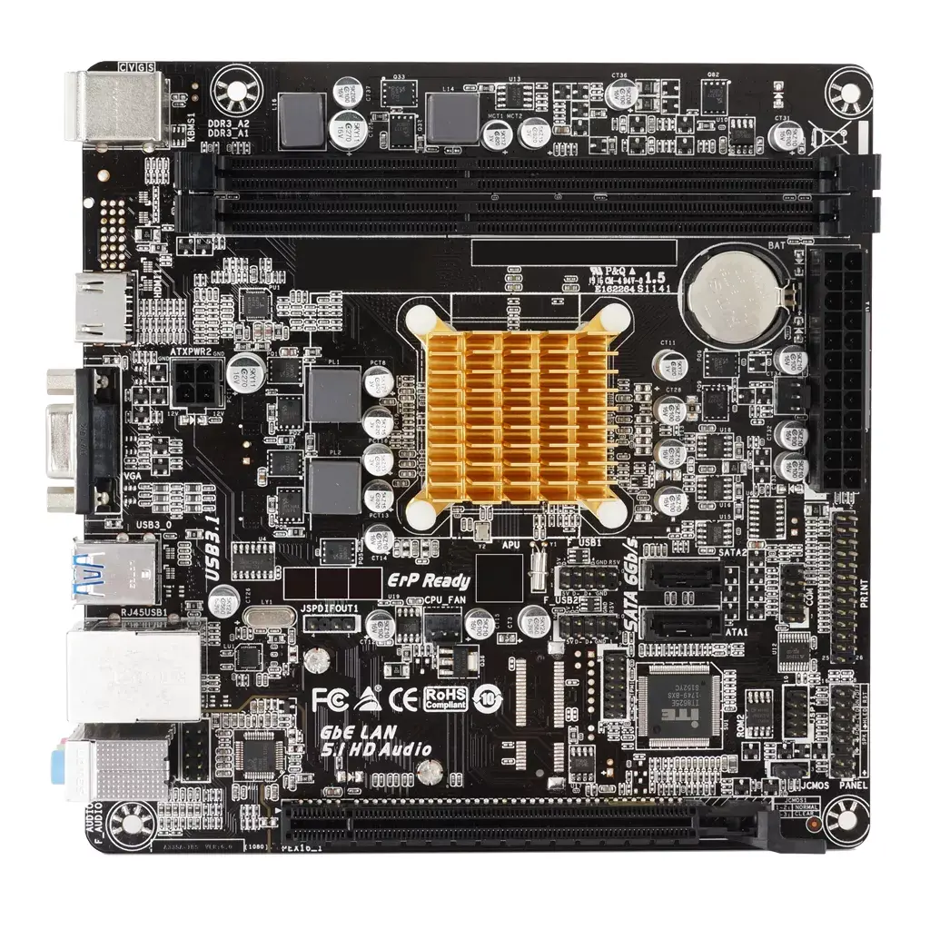 Mātesplate BIOSTAR A68N-2100K mini ITX Photo 2