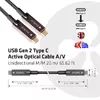 Оптический кабель CLUB3D USB Gen 2 Type C Photo 3