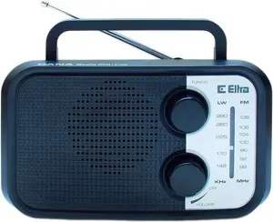 Портативное радио Eltra DANA черное — приёмник FM/AM, компактный дизайн