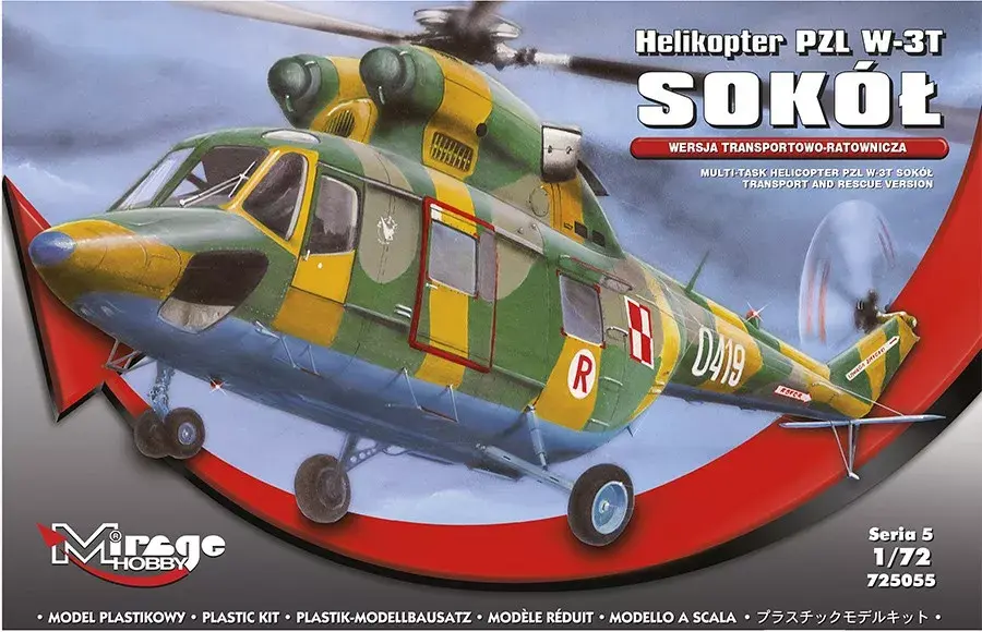Конструктор Mirage PZL W-3T SOKOL 725055 Photo 2