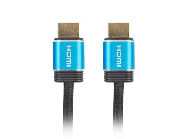 LANBERG HDMI kabelis CA-HDMI-P20CU-0010-BK 1 m Photo 3