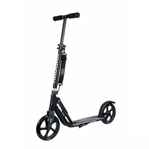 Самокат HUDORA BigWheel 205 Universal Classic — алюминиевый корпус, длина деки 880 мм, 4,05 кг, чёрно‑белый