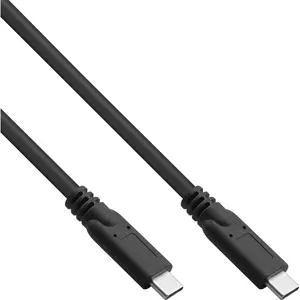 Кабель USB 3.2 Gen.1x2 InLine 35703A 3м USB-C male/male черный