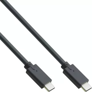 Кабель USB 3.2 Gen.2x2 InLine 35704A 1.5м USB-C male/male черный