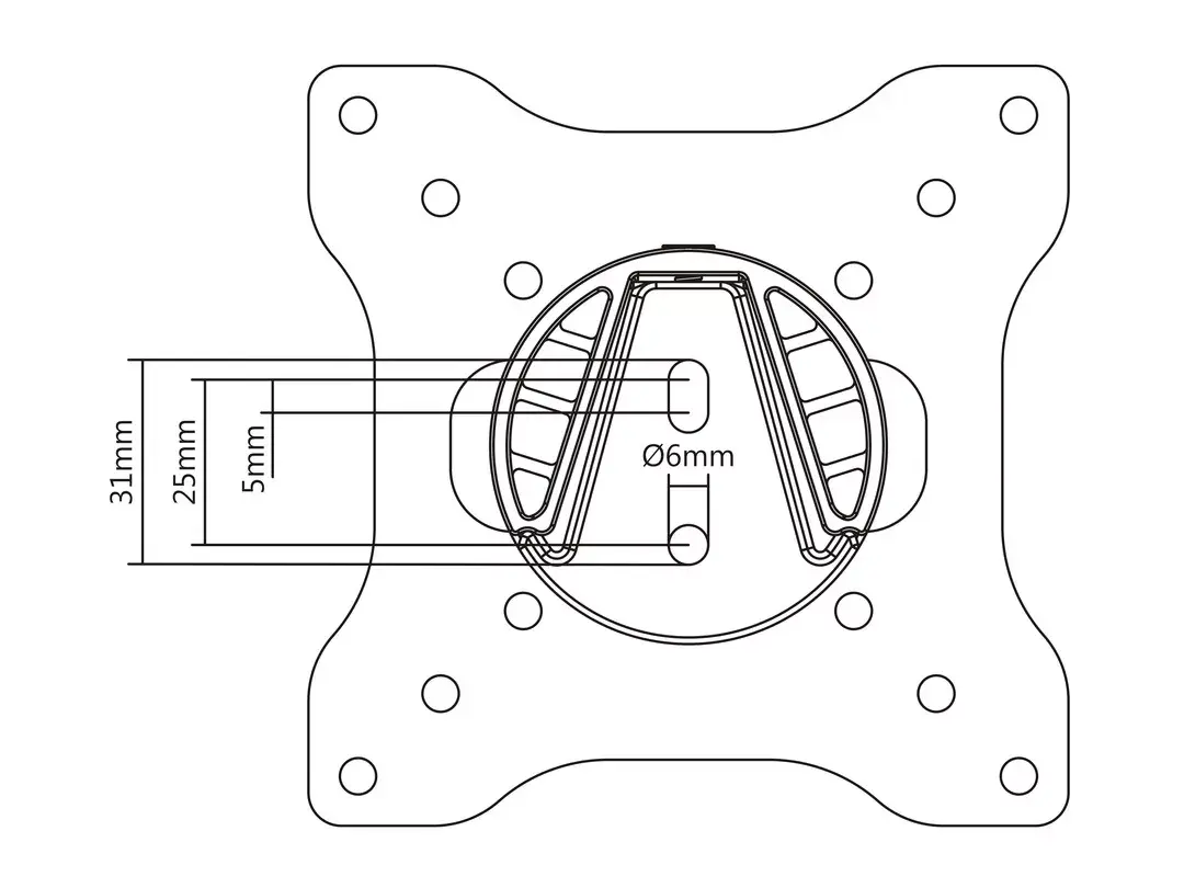 Крепление с полным движением Multibrackets M VESA I 50 75 100 Photo 8