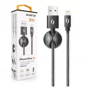 Кабель Lightning Aligator DATKP21 2м Черный