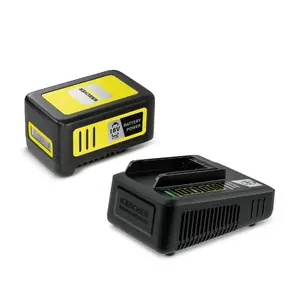 Стартовый комплект Karcher Battery Power 18/50, аккумулятор 18В 5.0Ач и зарядное устройство