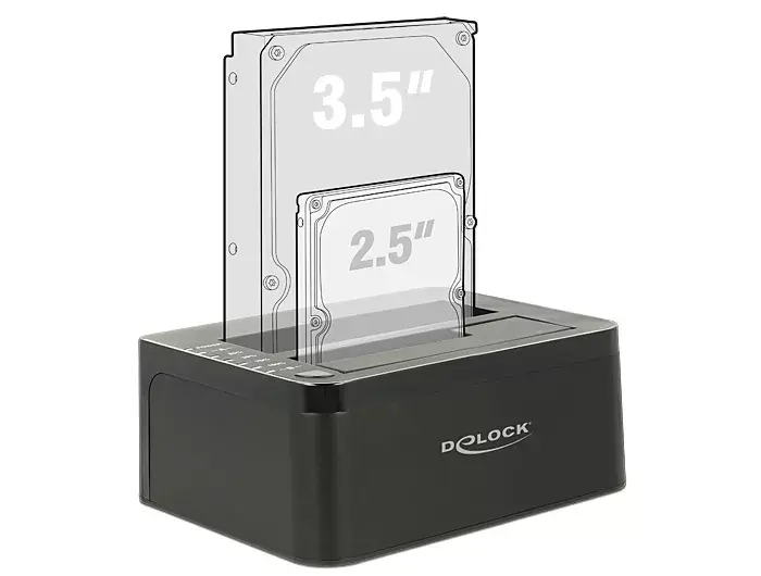 Uzglabāšanas disku dokstacija DeLOCK 62661 Photo 4