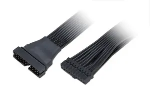 Akasa AK-CBUB45-15BK Internal USB 3.0 Extension Ribbon Cable 19-Pin to 19-Pin 0.15 m Black