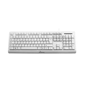 Keyboard MediaRange MROS110 Office USB QWERTZ German White