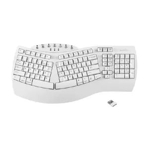 Klaviatūra Perixx 11615 RF Wireless + Bluetooth QWERTY