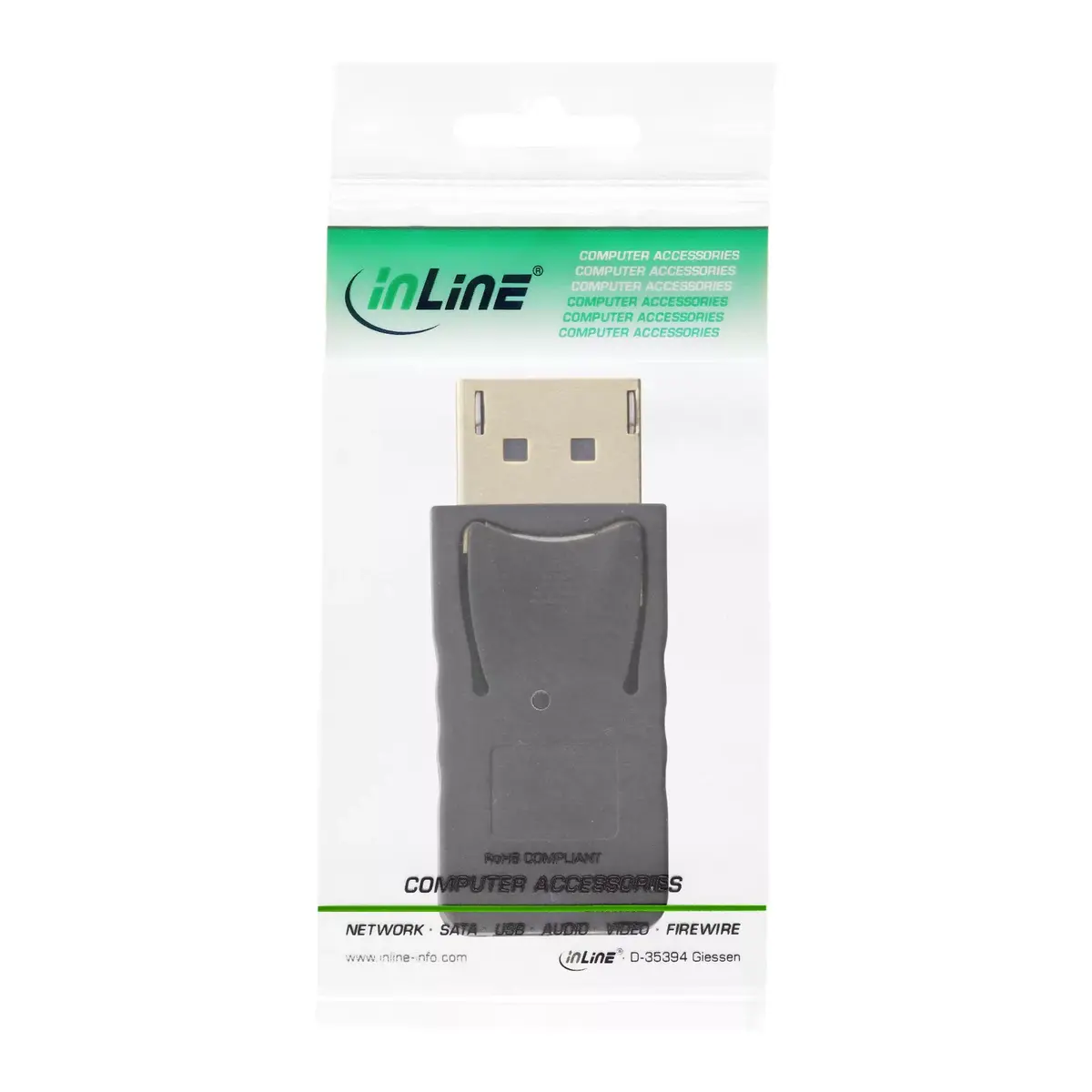 DisplayPort adapteris InLine 17196A Photo 3