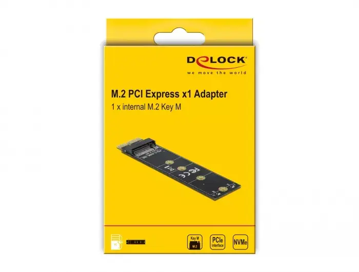 DeLOCK PCI Express x1 uz M.2 Key M adapteris 64105 Photo 5
