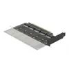 DeLOCK PCI Express x16 karte uz 5 x iekšējo M.2 Key B / SATA Photo 2