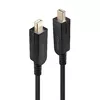 Fibre Optic Hybrid Mini DisplayPort Cable Lindy 50m Photo 2