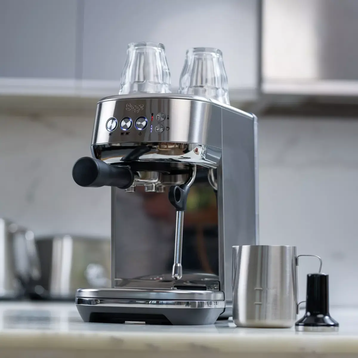 Эспрессо-машина Sage The Bambino Plus 1.9 L Photo 9
