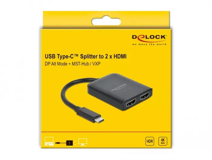 USB Type-C dalītājs DeLOCK 87755 Photo 2