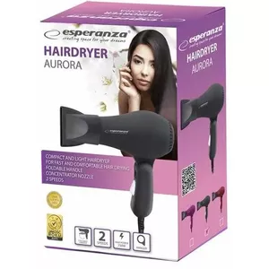 Фен Esperanza EBH003K 750W Черный