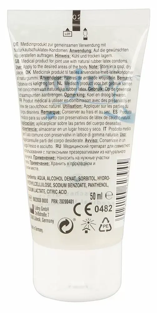 Anal lubricant just glide 50 ml — water‑based Photo 2