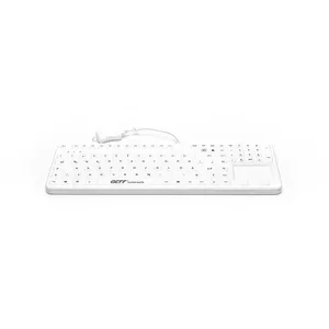 Keyboard GETT CleanType Prime Touch+ Medical USB German White