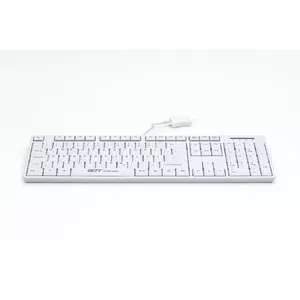 GETT CleanType Easy Basic keyboard USB White