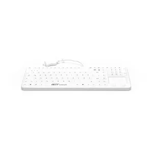 Keyboard GETT Cleantype Prime Touch+ USB Swiss White