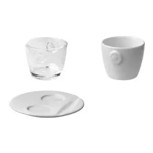 Porcelain Espresso Cup MELITTA M-Collection 80 ml, Height 54 mm