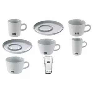 Espresso cup MELITTA M-Cups 80 ml porcelain white, 62 mm height