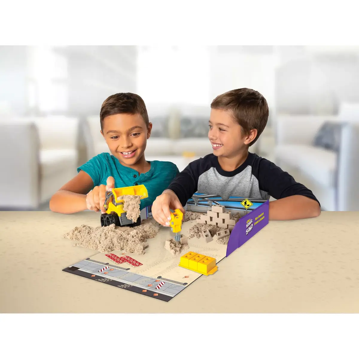 Spin Master Dig & Demolish kinetic sand playset Photo 2