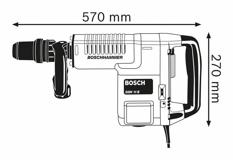 Перфоратор Bosch 0 611 316 703 Photo 2