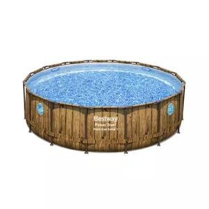 Framed pool Bestway 56725 Round Blue Brown 5600 l/h