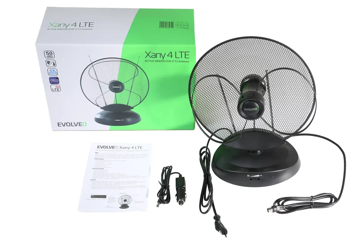 Iekštelpu TV antena Evolveo Xany 4 LTE Photo 2