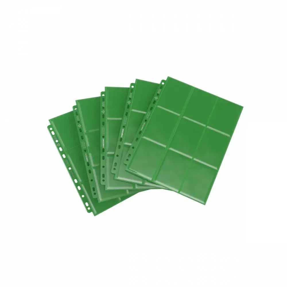 Gamegenic 18-pocket pages sideloading green Photo 2
