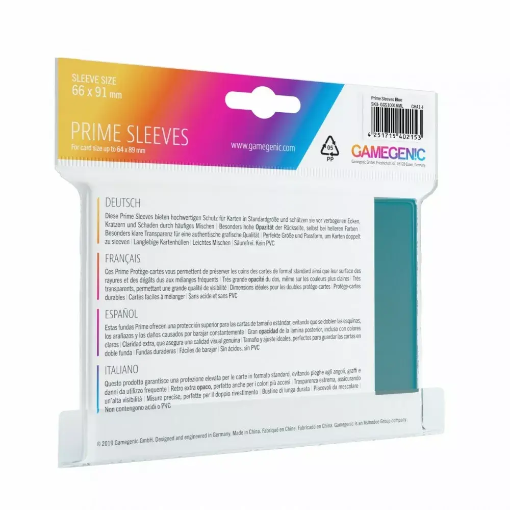 Gamegenic Prime CCG 66×91 mm zilas Photo 2