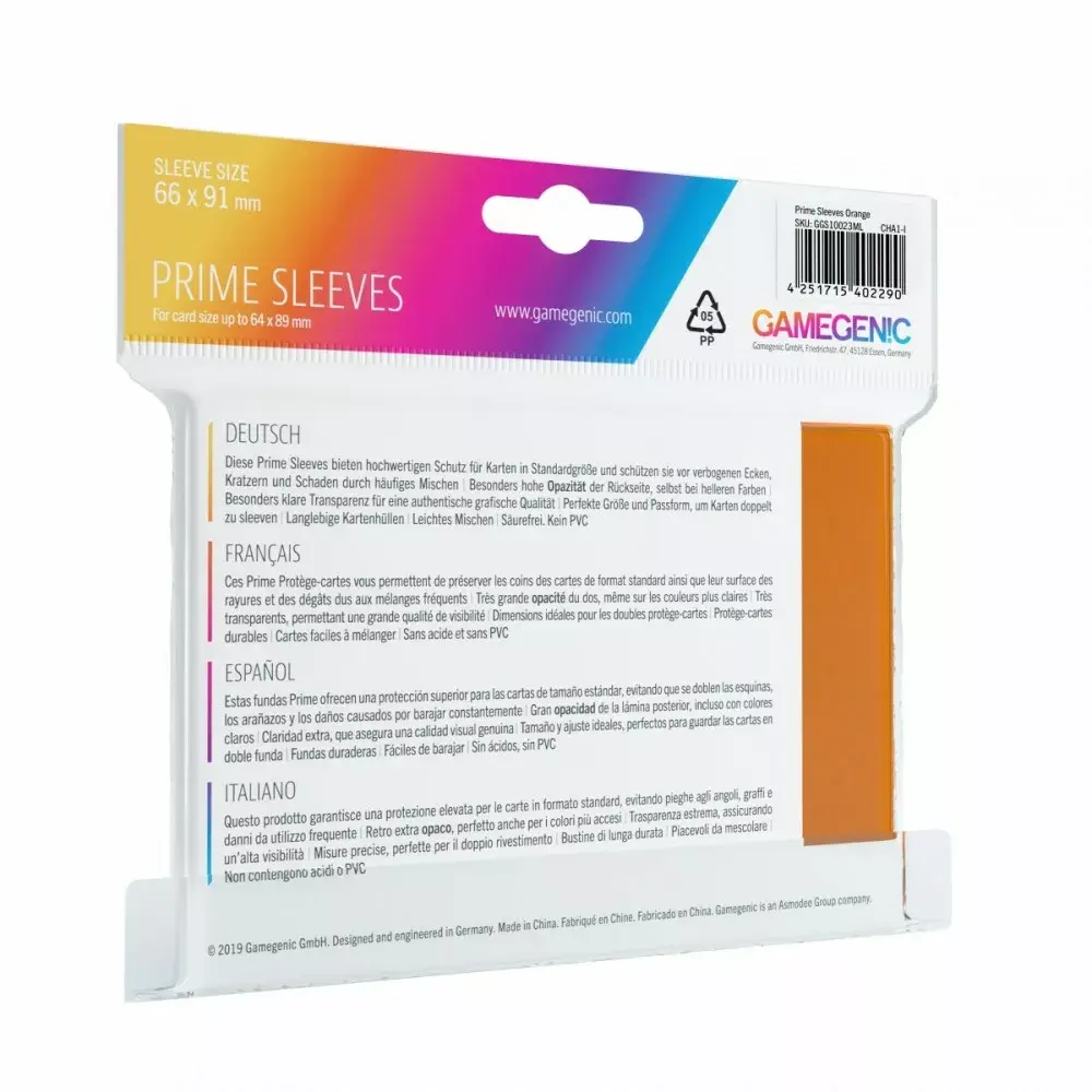 Gamegenic Prime CCG 66x91 mm vāciņi, 100 gab. Photo 2