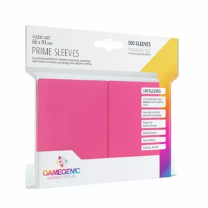 Карманные рукава для карт Gamegenic Prime CCG 66×91 мм розовые, 100 шт.
