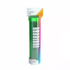 Playmat Tube by Gamegenic — green storage tube for playmats and dice mats (MPN 07493)