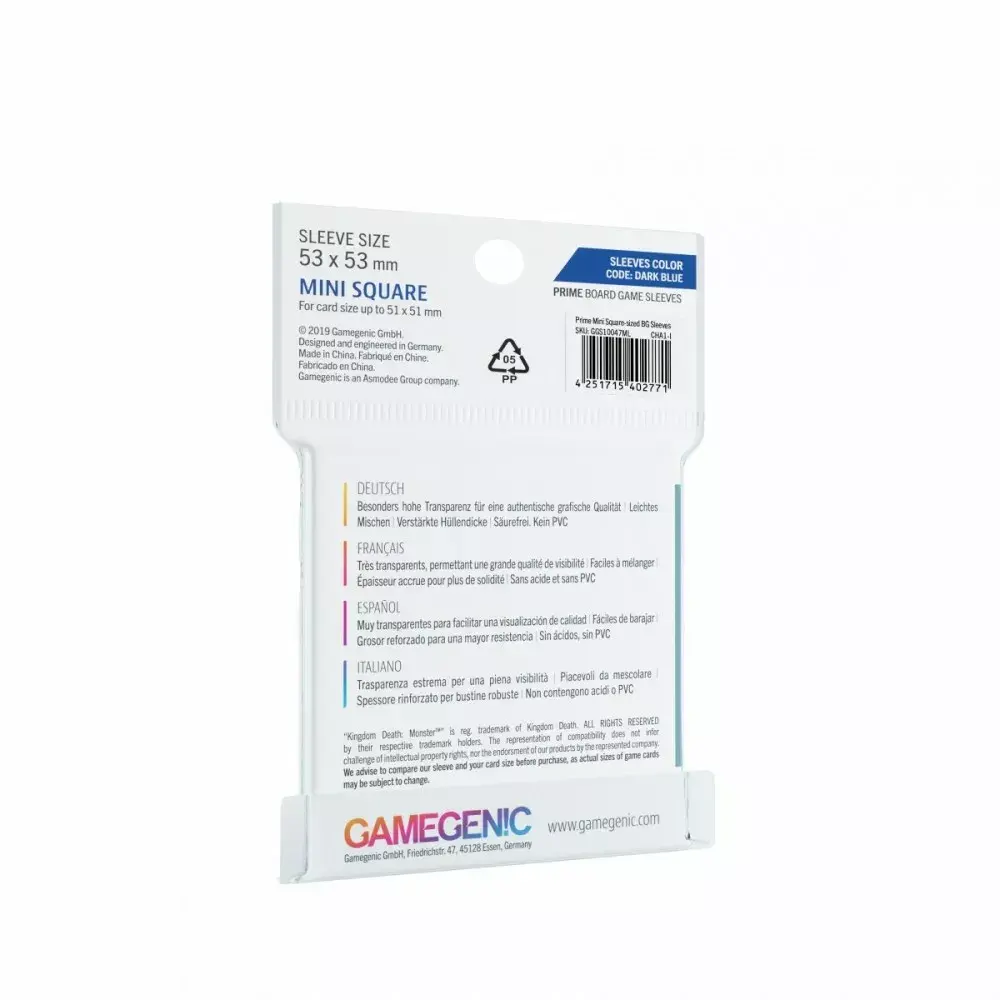 Gamegenic Prime Mini Square 53×53 мм протекторы Photo 2