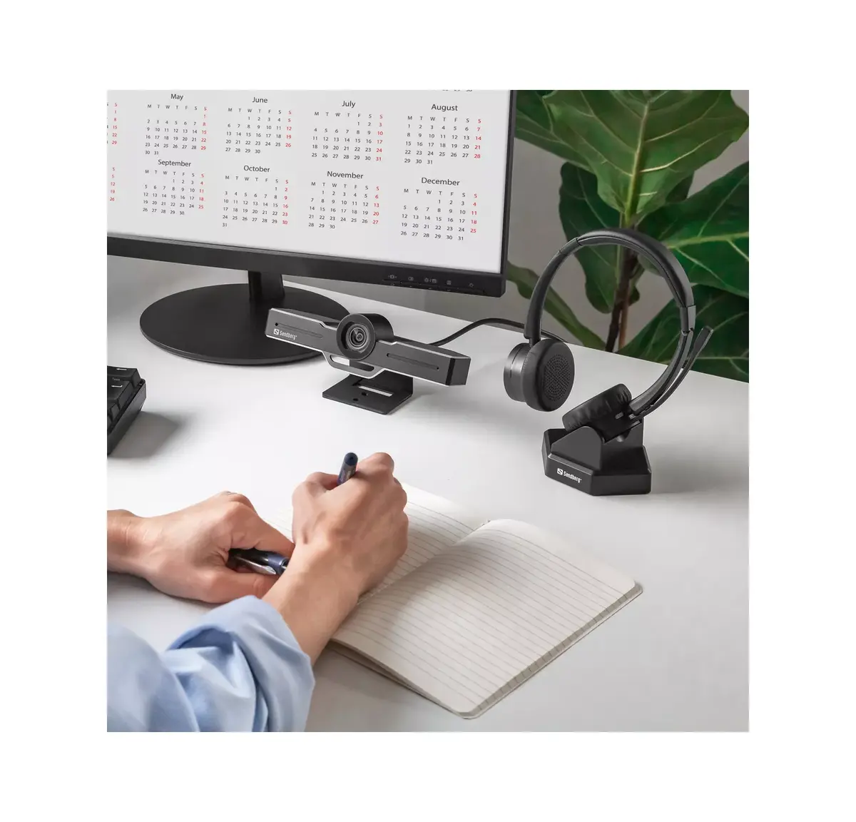 Austiņas Sandberg Wireless Office Headset Pro+ Photo 7