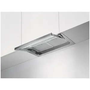 Electrolux LFP536X daļēji iebūvējams izvelkams tvaika nosūcējs nerūsējošais tērauds 600 m³/h 3 ātrumi LED apgaismojums