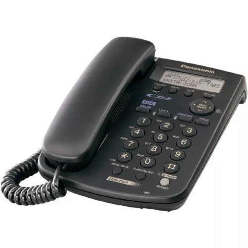Analogs tālrunis Panasonic KX-TSC11 — melns