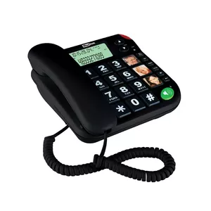 Analogais telefons MaxCom KXT480CZ Caller ID Skaļrunis Melns
