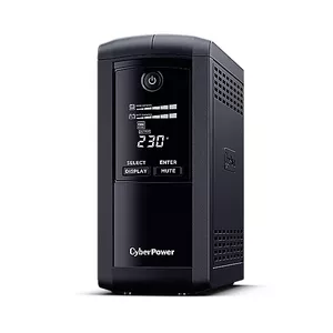 CyberPower VP1000EILCD nepārtrauktas barošanas avots (UPS) Line-Interactive 1 kilovoltampērs 550 W 6 Maiņstrāvas izvade (-s)