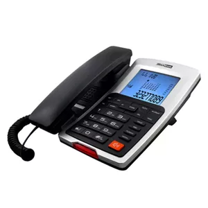 Analogais telefons MaxCom KXT709 Melns Balts