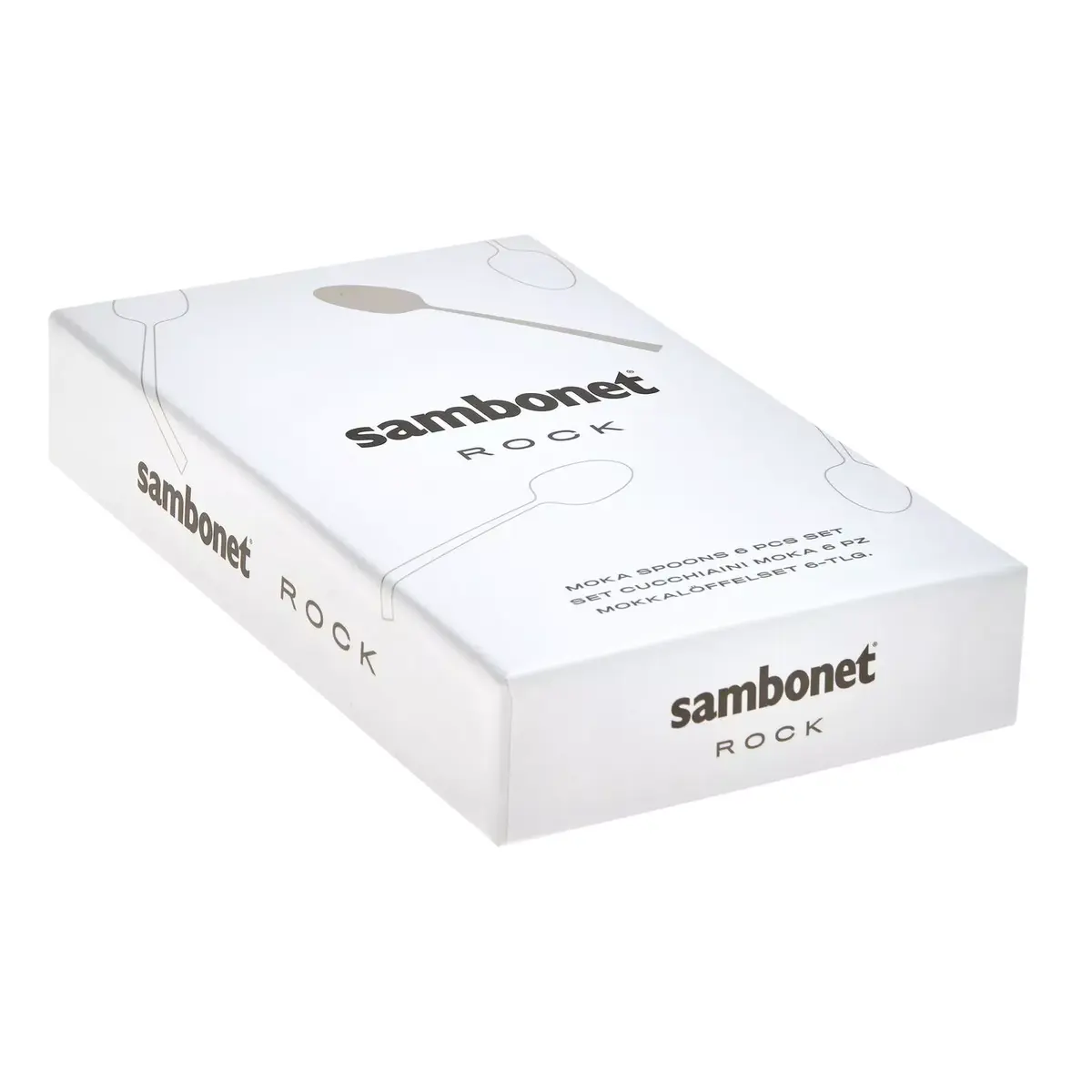 Ложка нержавеющая сталь Sambonet Rock Coffee Photo 4