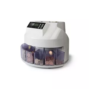 Safescan 1250 Monētu skaitīšanas mašīna Melns, Balts